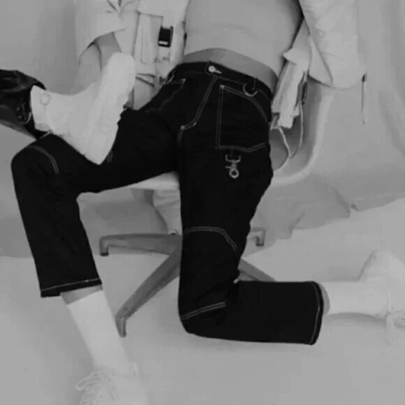 Brashy Studios Straight Leg Gotland Carpenter Jeans Pants - Picture 2 of 7